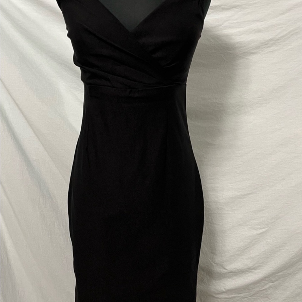 RockSteady Classic Black Midi Dress